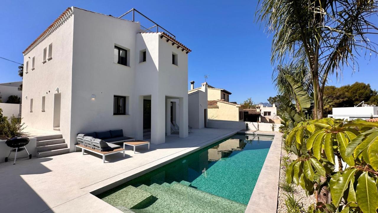 Villa Floris Moraira 500M To Sand Beach Moraira Saturday Arrive-Leave Only المظهر الخارجي الصورة